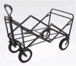 Chariot de jardin pliable avec 4 roues portable – Image 5