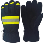 Gants de pompier - Tissu aramide, ignifugés et résistants aux hautes températures