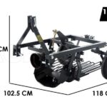 Arracheuse de pommes de terre Blackstone B-PH 500 – Tamis oscillants – Largeur de travail 44 cm