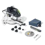 Scie à onglet radiale sans fil FESTOOL KSC 60 EB Basic Solo