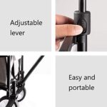 Chariot de jardin pliable portable à 4 roues pour voyage et plage – Image 8