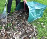 Lot de 2 grand sacs à déchets de jardin de type pelle à poussière réutilisables et résistants – Image 8
