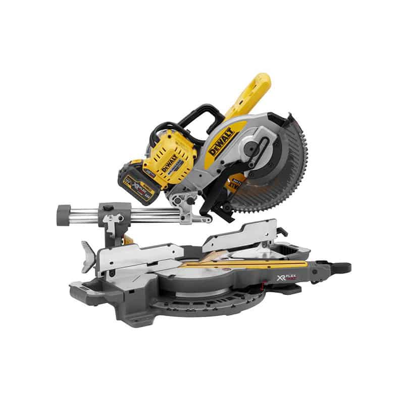 scie-a-onglet-radiale-dewalt-250mm-xr-flexvolt-54v-3ah-dcs727t2.jpg Scie à onglet radiale DEWALT 250mm XR FLEXVOLT 54V 3Ah – DCS727T2 – Image 1